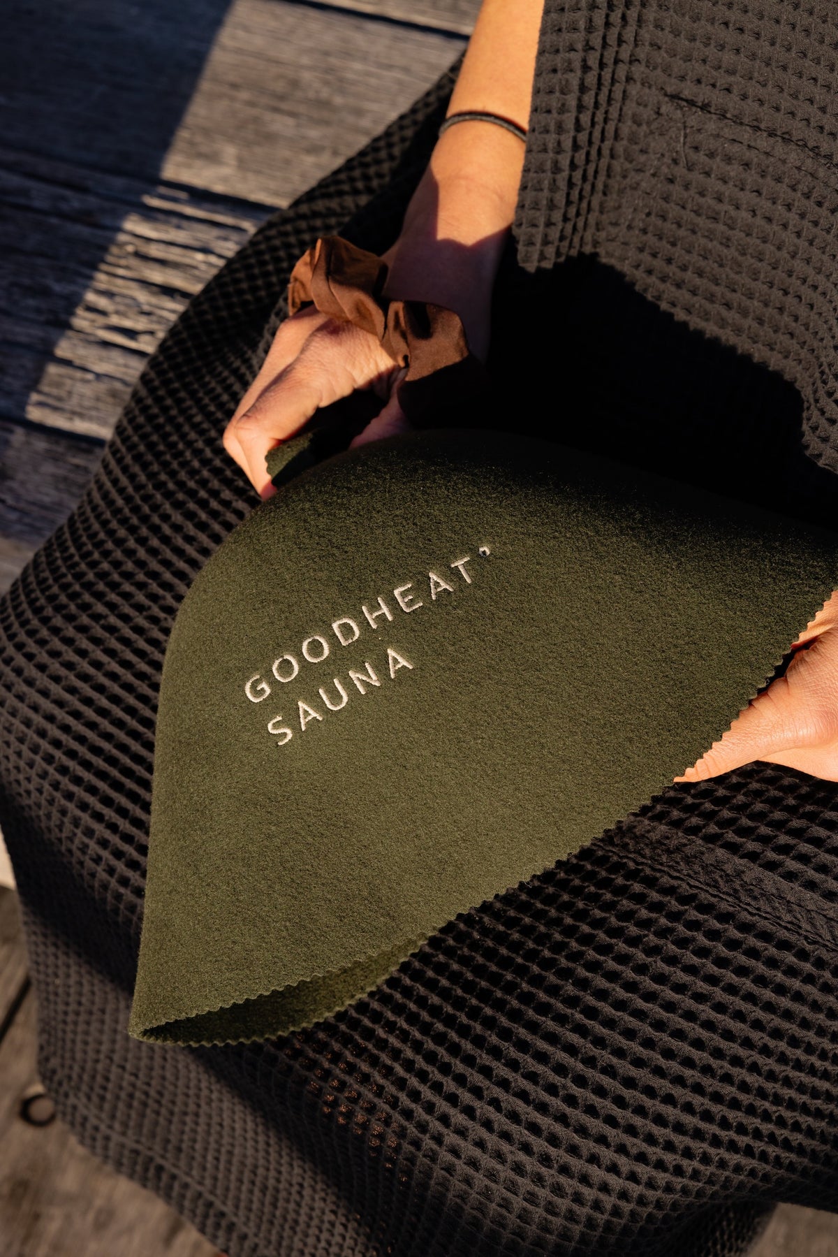 Wool Sauna Hat