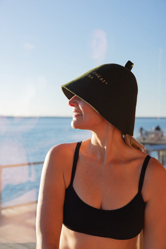 Wool Sauna Hat