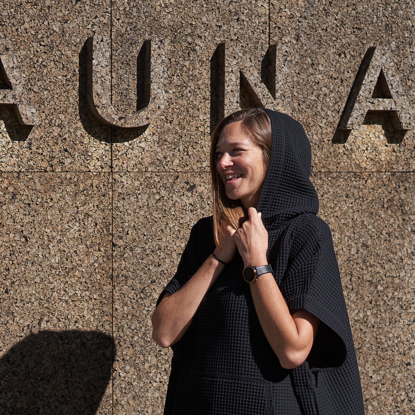 Waffle Changing Poncho